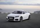 Audi TT S Line competition bianca tre quarti anteriore