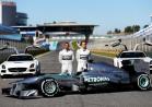 Auto Formula 1 più veloci a Barcellona Mercedes