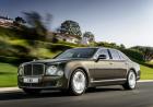 Bentley Mulsanne Speed tre quarti anteriore