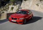 BMW 235i tre quarti anteriore