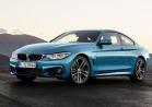 BMW Serie 4 2017 tre quarti anteriore