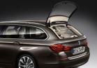 BMW Serie 5 Touring restyling apertura parziale portellone