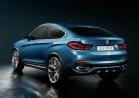 BMW X4 Concept tre quarti posteriore