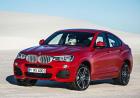 BMW X4 tre quarti anteriore