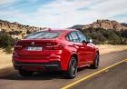 BMW X4 tre quarti posteriore