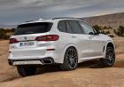 BMW X5 tre quarti posteriore