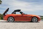 BMW Z4 restyling 2013 apertura hardtop