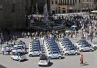 Car2go Firenze inaugurazione a Piazza della Signoria