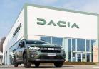 Dacia nuovo look concessionaria castellanza