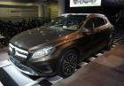 Debutto Mercedes GLA tre quarti anteriore