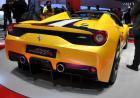 Ferrari 458 Speciale A posteriore al Salone di Parigi 2014