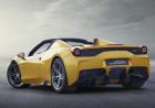 Ferrari 458 Speciale A tre quartti posteriore