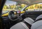 Fiat 500 Hybrid 2025 Torino abitacolo