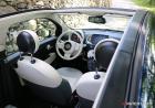 Fiat 500C cabrio Collezione montanti