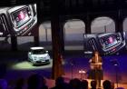 Fiat 500L bianca presentazione alla stampa