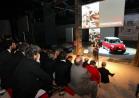 Fiat 500L rossa anteriore presentazione alla stampa