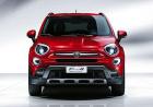 Fiat 500X rossa anteriore, prime immagini ufficiali