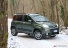 Fiat Panda 4x4 0.9 TwinAir Turbo test drive su neve