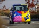 Fiat Topolino disney mickey mouse abstract foto