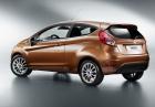 Ford Fiesta restyling 2013 tre quarti posteriore