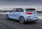 Hyundai i30 N tre quarti posteriore