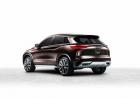 Infiniti QX50 Concept prime immagini tre quarti posteriore