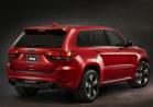 Jeep Grand Cherokee STR Red Vapor tre quarti posteriore