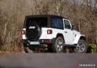 Jeep Wrangler Sahara posteriore