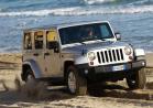 Jeep Wrangler Unlimited my 2013 sulla sabbia