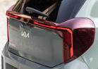 Kia Picanto 2024 fari posteriori