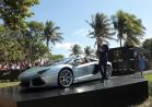 Lamborghini Aventador LP 700-4 Roadster presentazione ufficiale Miami Beach