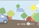 Leasys e Treedom un albero per un noleggio di un'auto ibrida