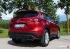 Mazda CX-5 2.2L Skyactiv-D 175 CV 4WD tre quarti posteriore lato destro