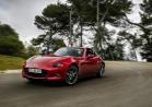 Mazda Mx-5 RF barcellona rossa tre quarti anteriore