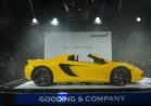 McLaren MP4 12-C Spider a Pebble Beach profilo