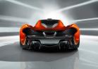 McLaren P1 con alettone abbassato posteriore