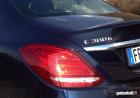 Mercedes Classe C 300 h scritta modello