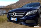 Mercedes Classe C 300 h sezione anteriore