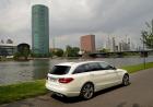 Mercedes Classe C station wagon 300 Hybrid profilo