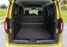 Mercedes Classe T 160d gialla bagagliaio