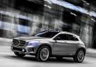 Mercedes GLA Concept tre quarti anteriore