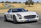 Mercedes SLS AMG GT Roadster tre quarti anteriore lato destro