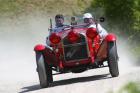 Mille Miglia 2012 Alfa Romeo 1750 Gran Sport su percorso sterrato