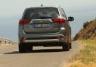 Mitsubishi Outlander PHEV restyling 2016 posteriore