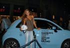 Nina Senicar e la Fiat 500 TwinAir al Vogue Fashion?s Night Out