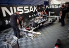 Nissan DeltaWing con staff