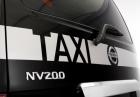 Nissan NV200 London Taxi dettaglio scritta posteriore