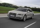 Nuova Audi A8 2014 tre quarti anteriore