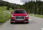 Nuova Audi Q2 rossa frontale