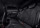 Nuova Audi S3 Sportback sedili posteriori